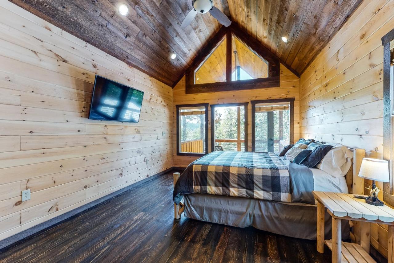 ブルーリッジ山脈 Whispering Woodsヴィラ エクステリア 写真