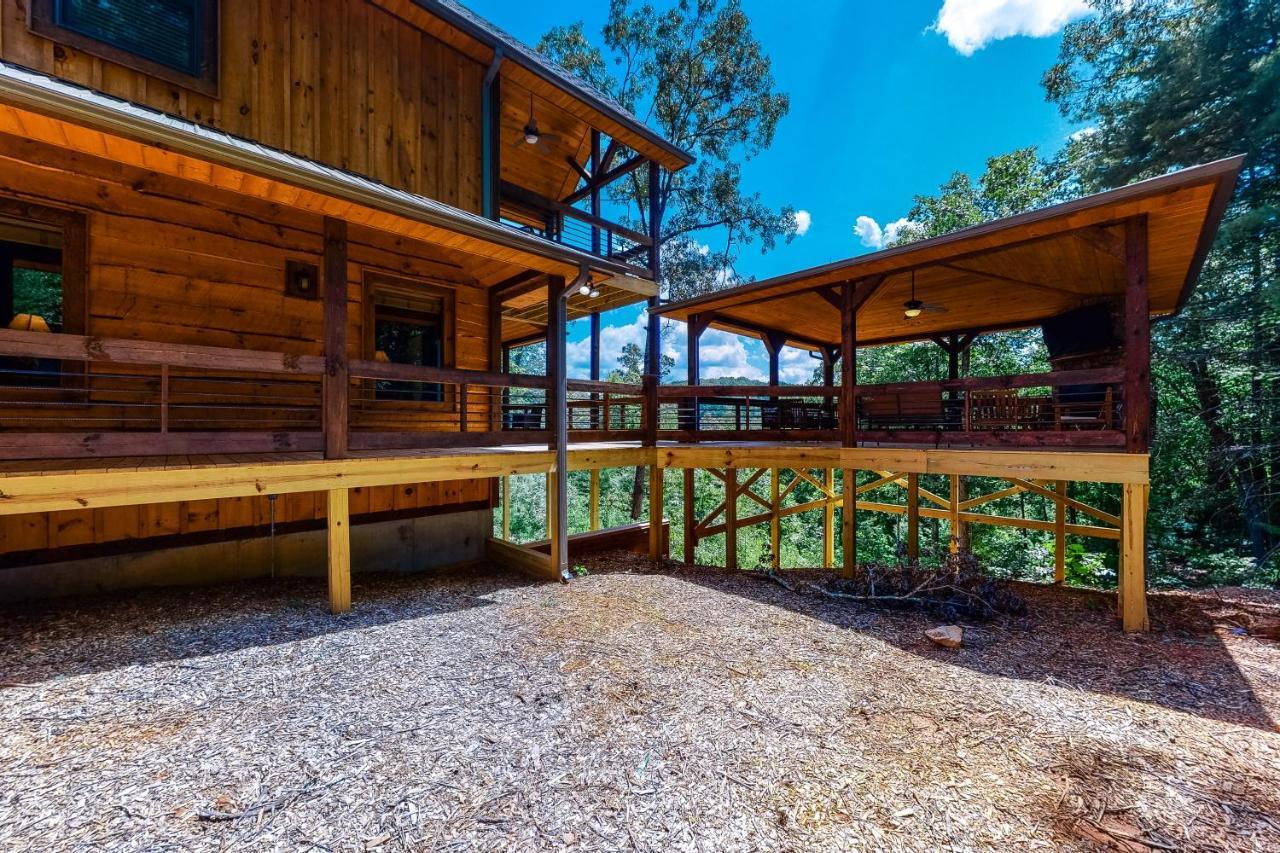 ブルーリッジ山脈 Whispering Woodsヴィラ エクステリア 写真